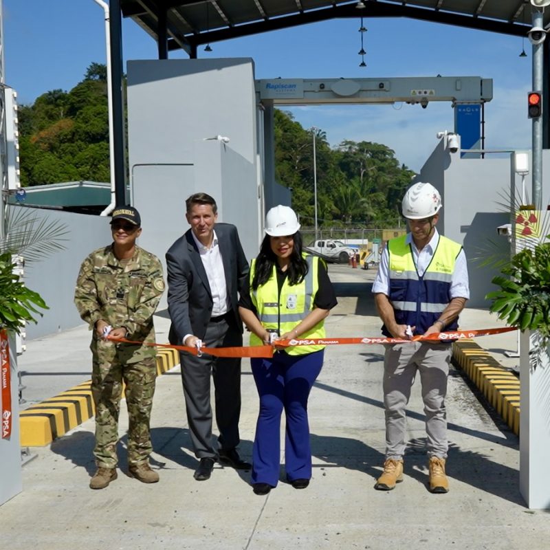 Inauguración de Infraestructuras Estratégicas PSA Panama - Corte de cinta Nuevo Escáner P60.jpg
